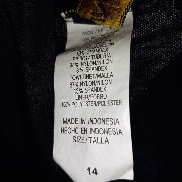 Inches Away Plus Size One Piece Bathing Suit - Picture 7 of 7